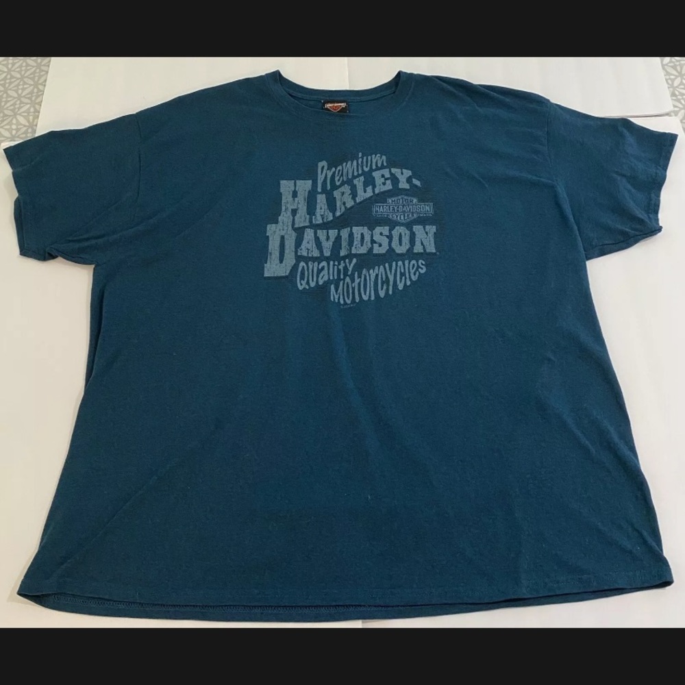 VTG Official Harley Davidson Motorcycles Men's 3XL T-Shirt Logo Hartford, CT
